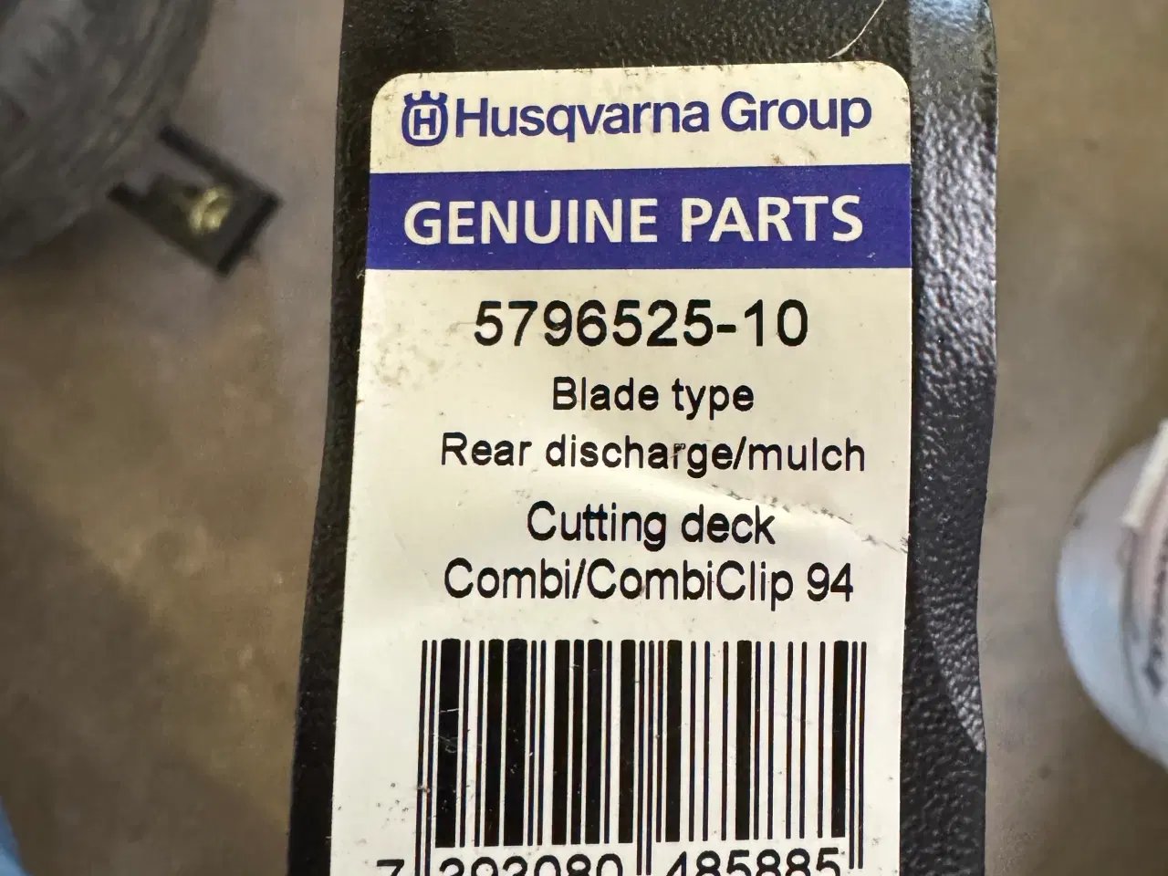 Billede 1 - 3 stk knive til Husqvana front loader