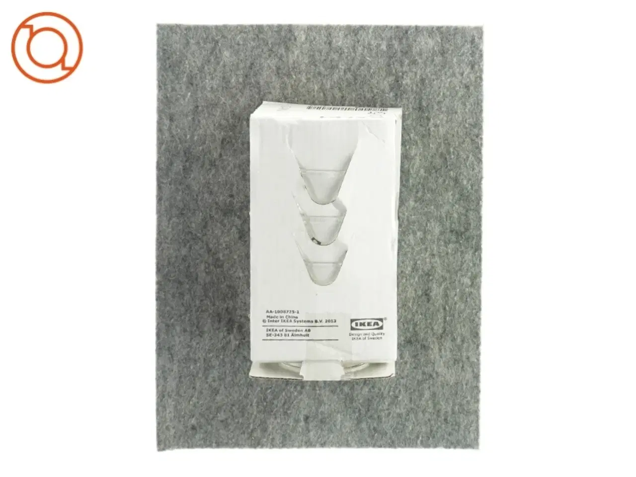 Billede 1 - Lysestager fra Ikea (str. 9 x 8 x 14cm)