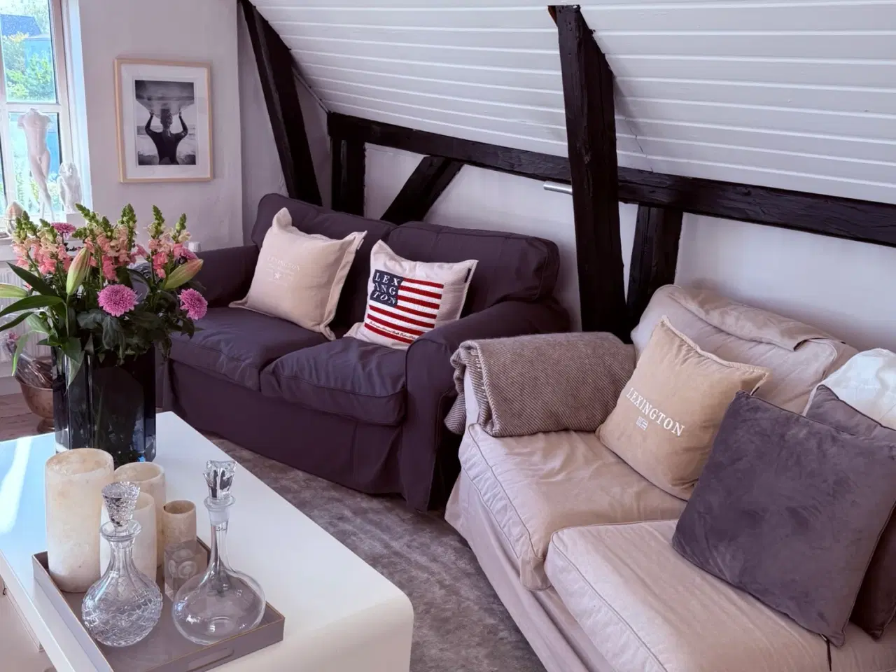 Billede 2 - ILVA sofa med IKEA betræk ektorp