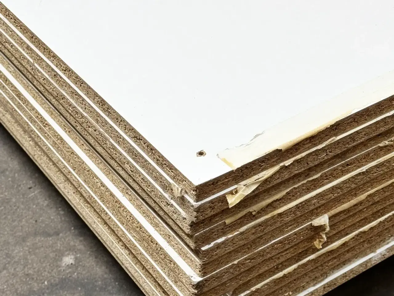 Billede 4 - Hvid melamin spånplade 13 styk