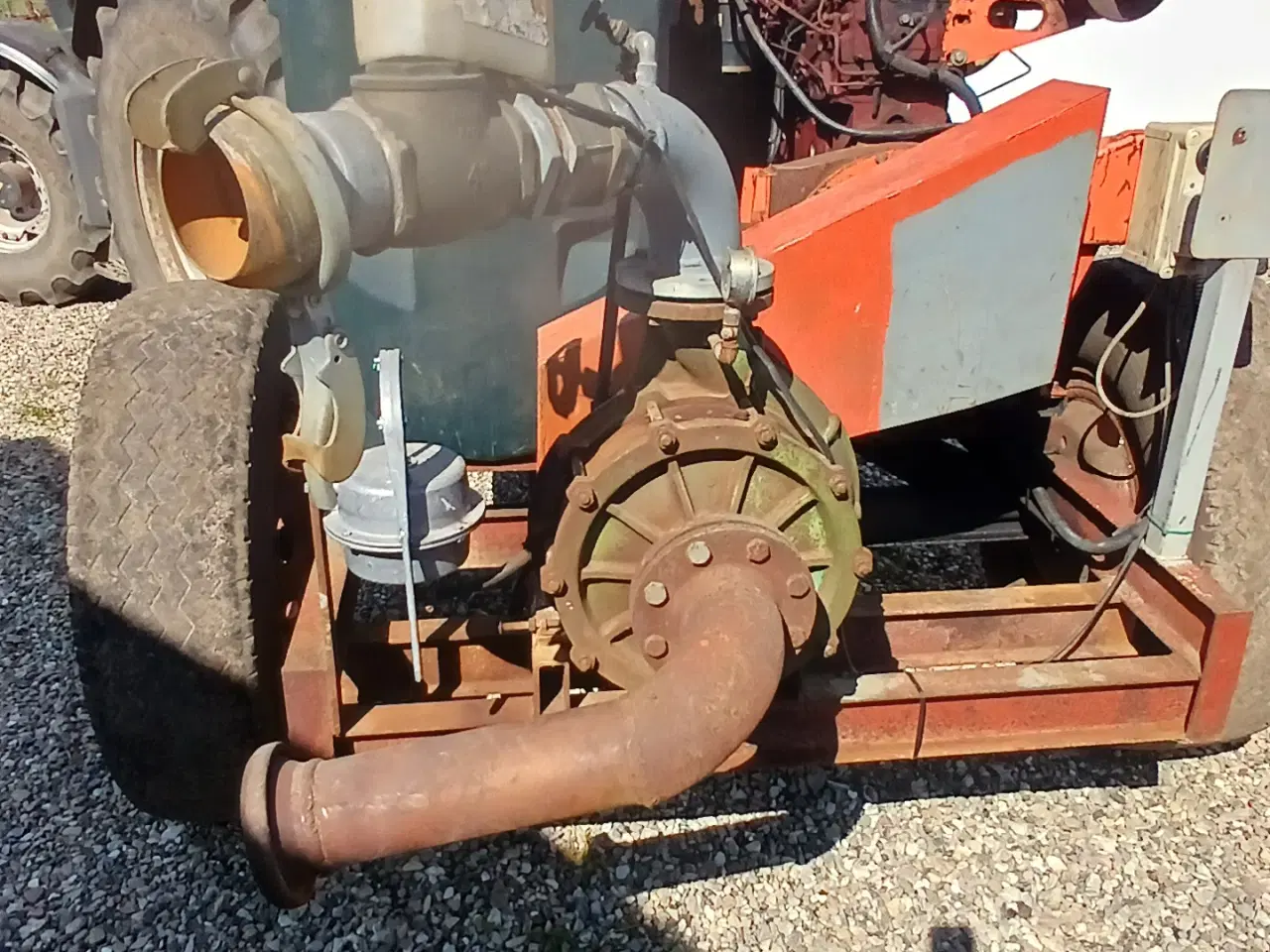 Billede 4 - Markvandingspumpe med dieselmotor