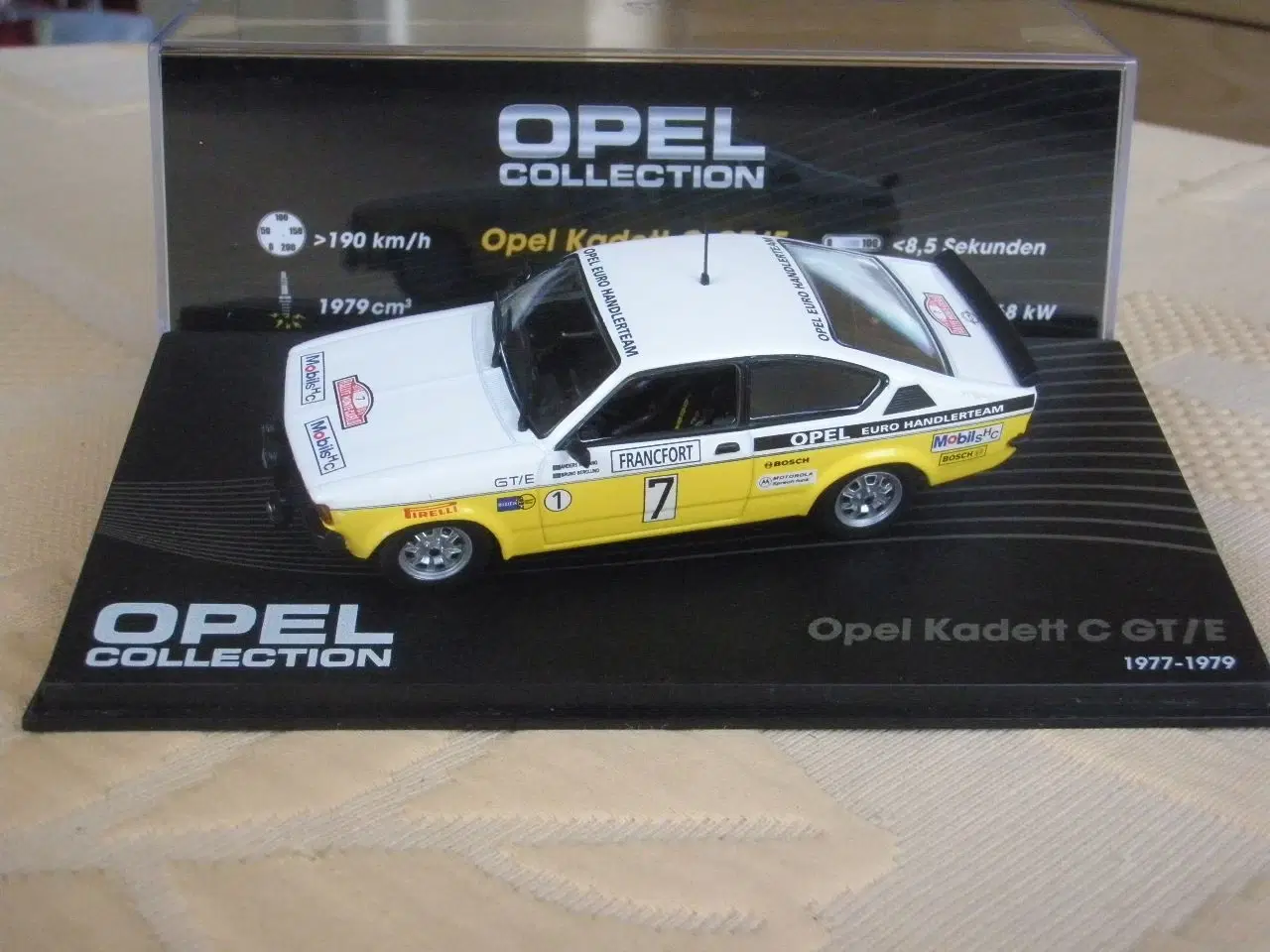 Billede 1 - Opel Kadett C GT/E #7 Rally Monte Carlo 1978 1:43