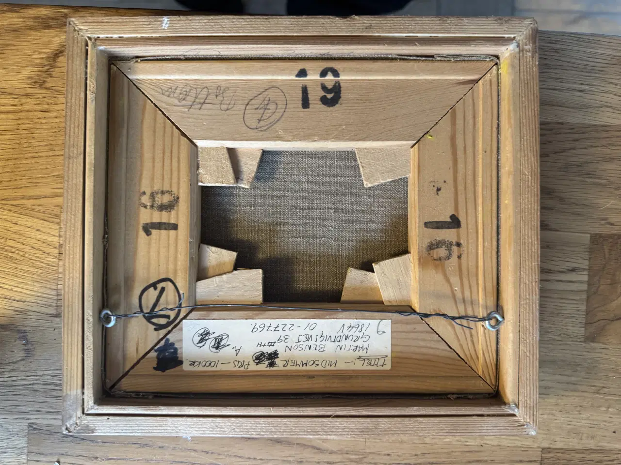 Billede 2 - Martin Benson ( Maleri )