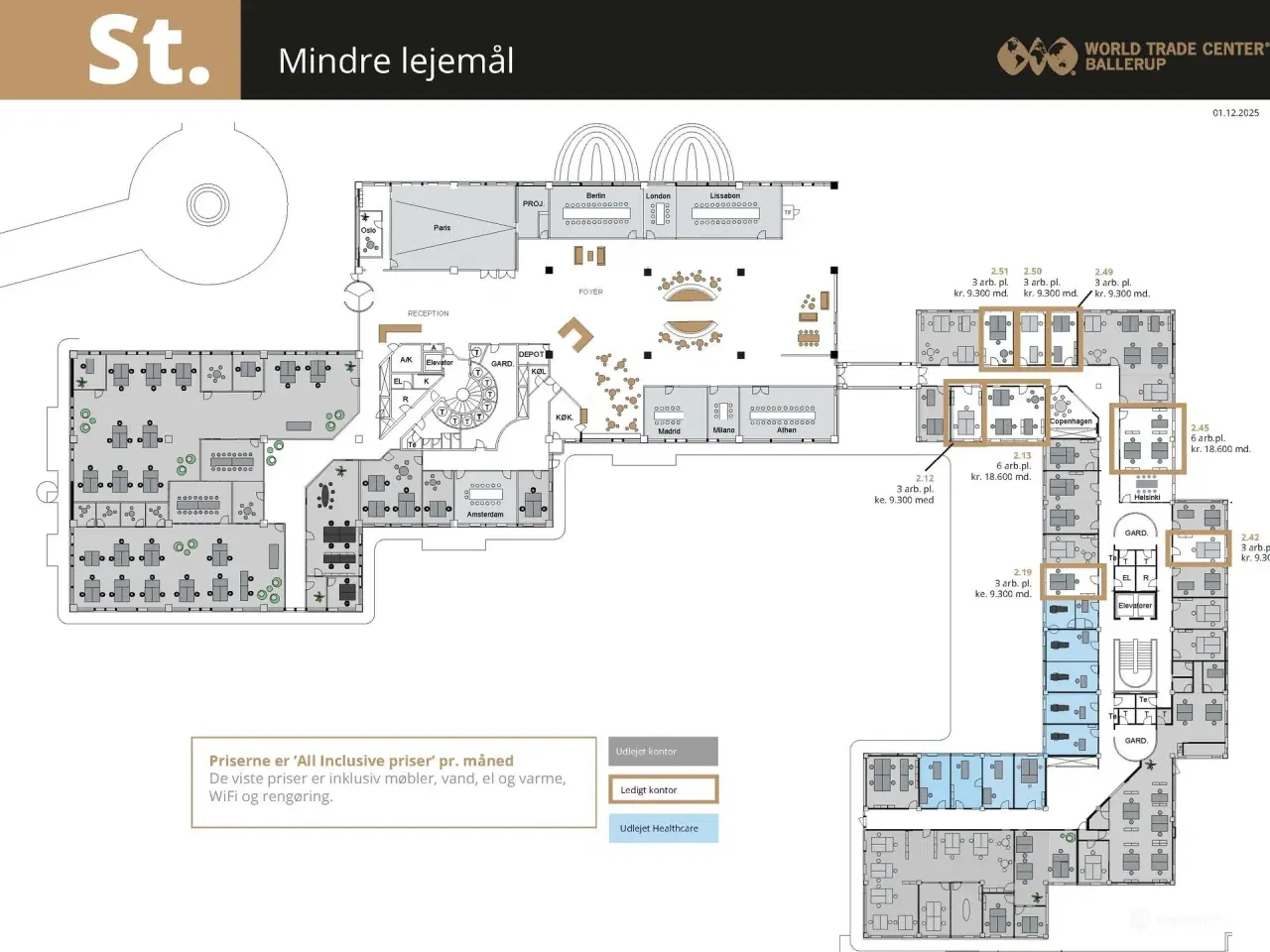 Billede 11 - Fleksible kontorlejemål i internationalt miljø