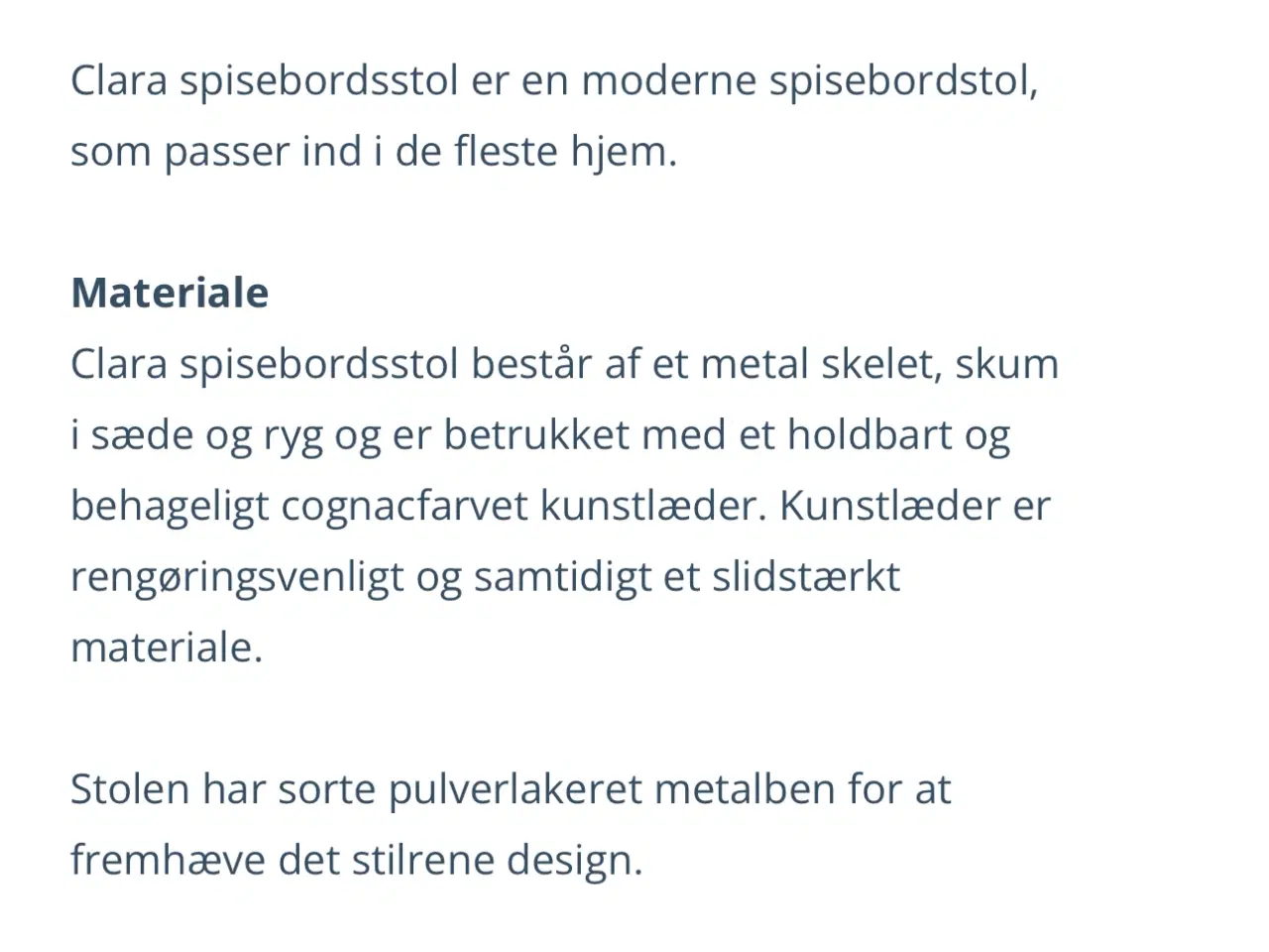 Billede 5 - Spisebordsstole
