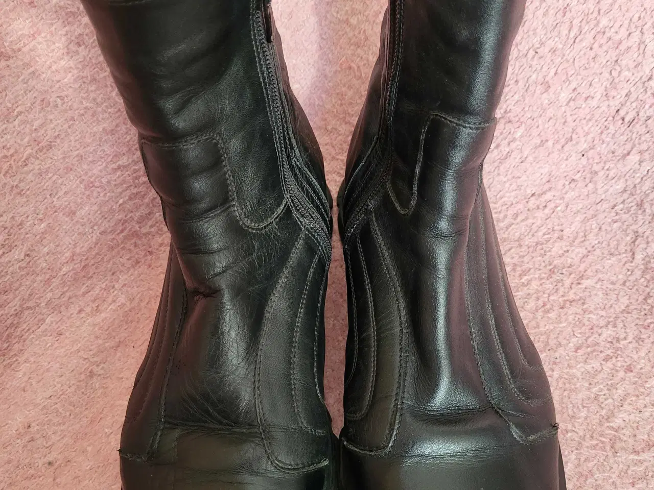 Billede 6 - Funky læder ankelstøvler, næsten som nye