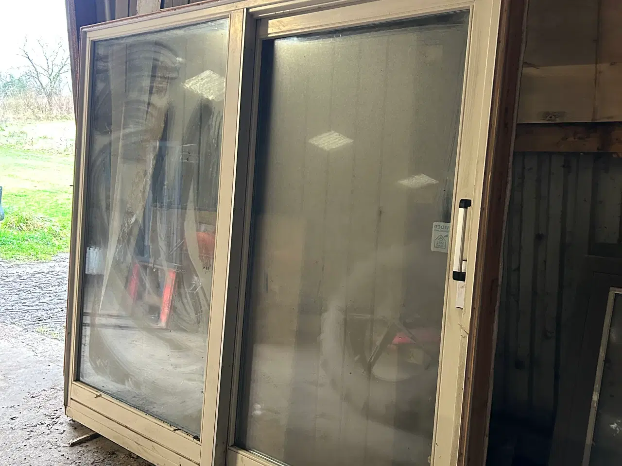 Billede 1 - Skydedør i træ