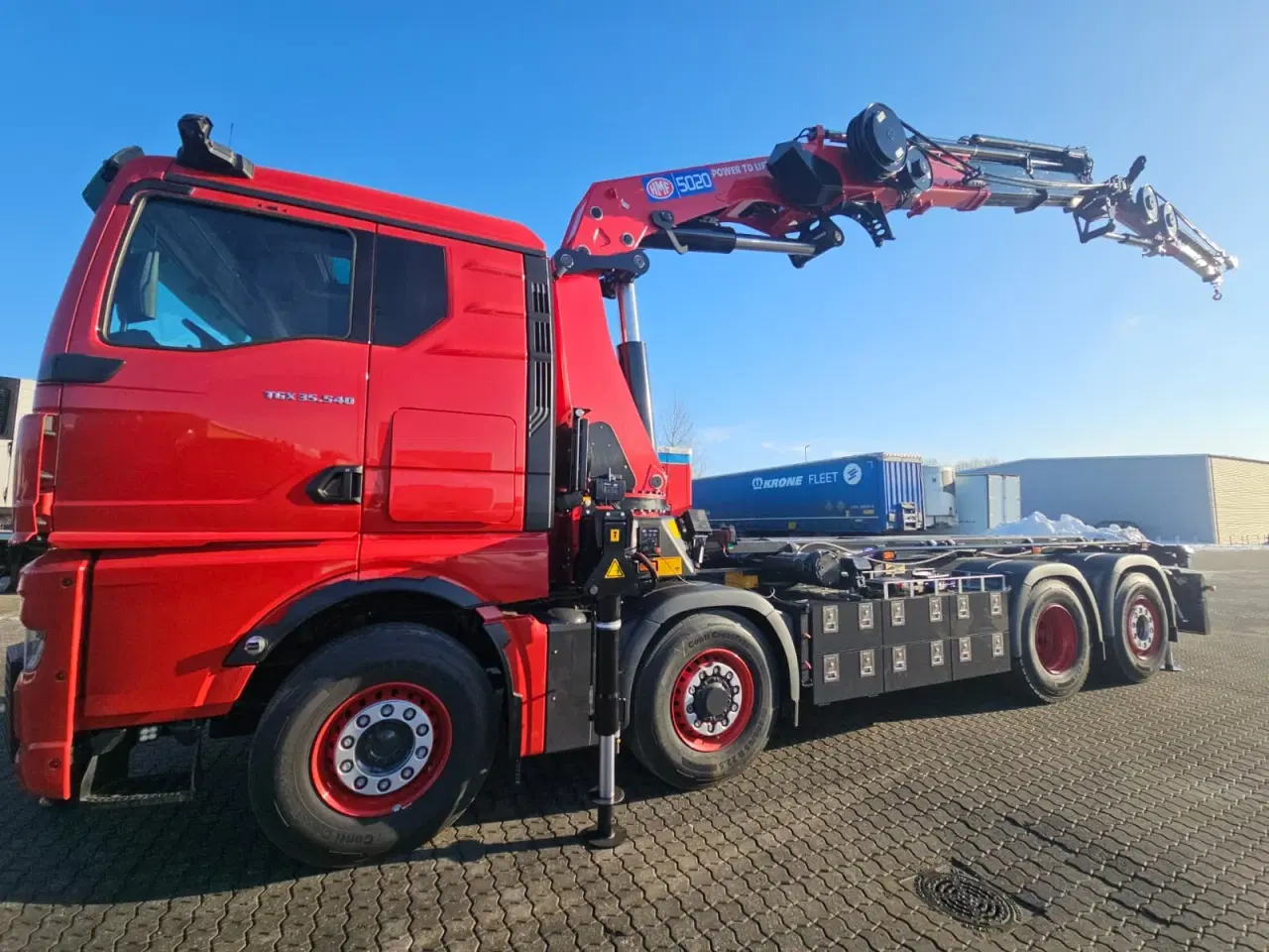 Billede 20 - MAN TGX 35.540 8X2H-6 BL CH, Hejs-kran