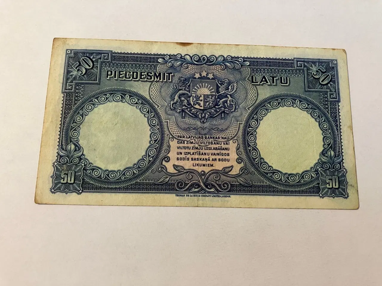 Billede 2 - 50 Latu Lithuania 1934