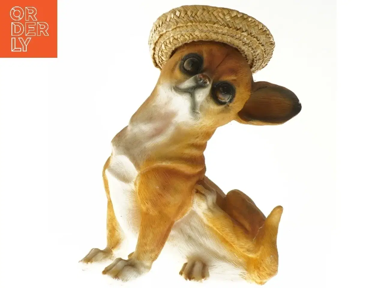 Billede 1 - Hundefigur med sombrero (str. 25 cm)