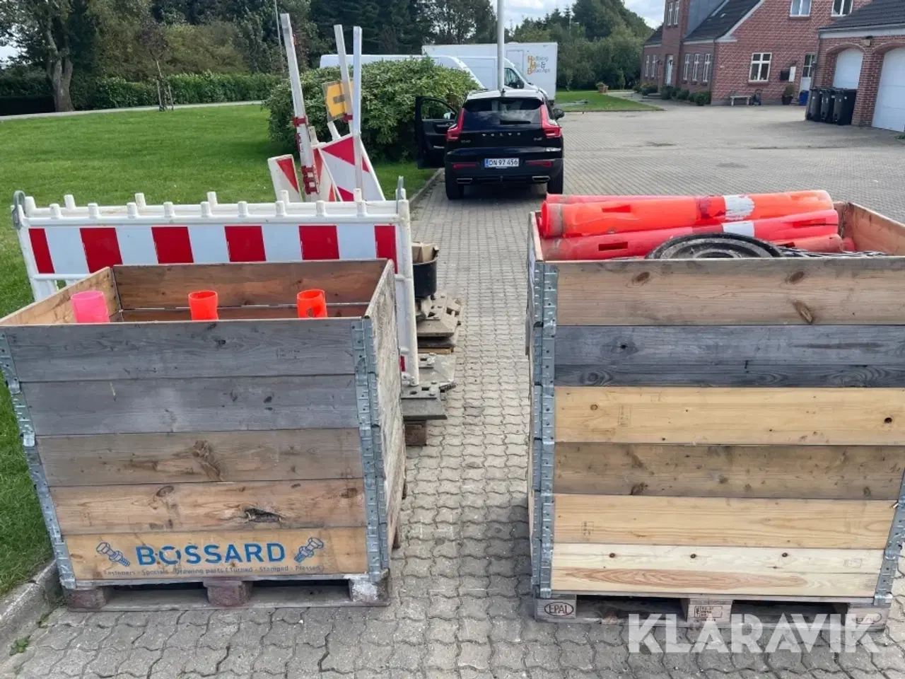 Billede 4 - Afspærrings cylinder med fødder
