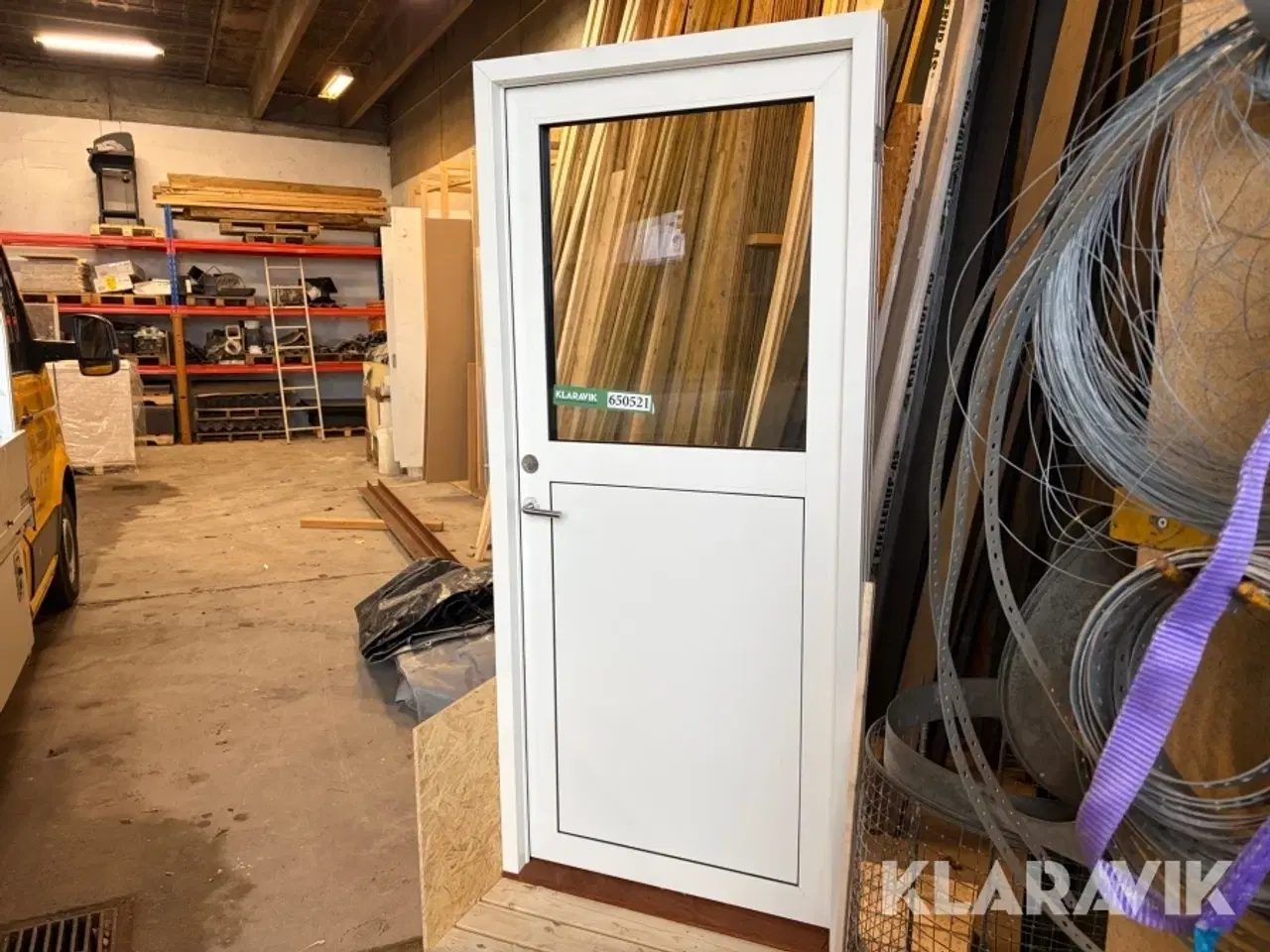 Billede 1 - Hoveddør Vinduenord træ alu 3-lags 1 styk