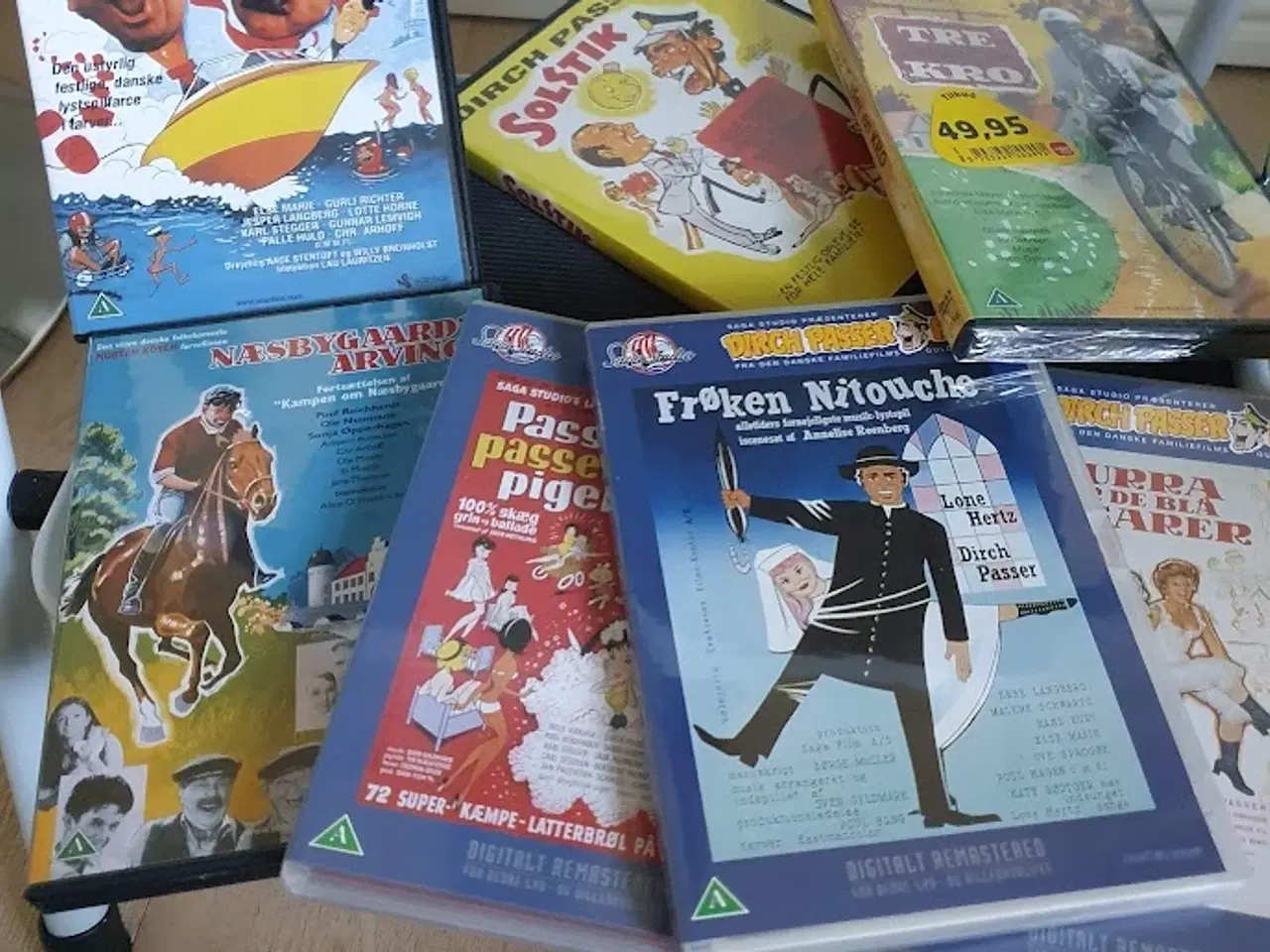 Billede 1 - Dejlige danske film - dvd 22 stk.