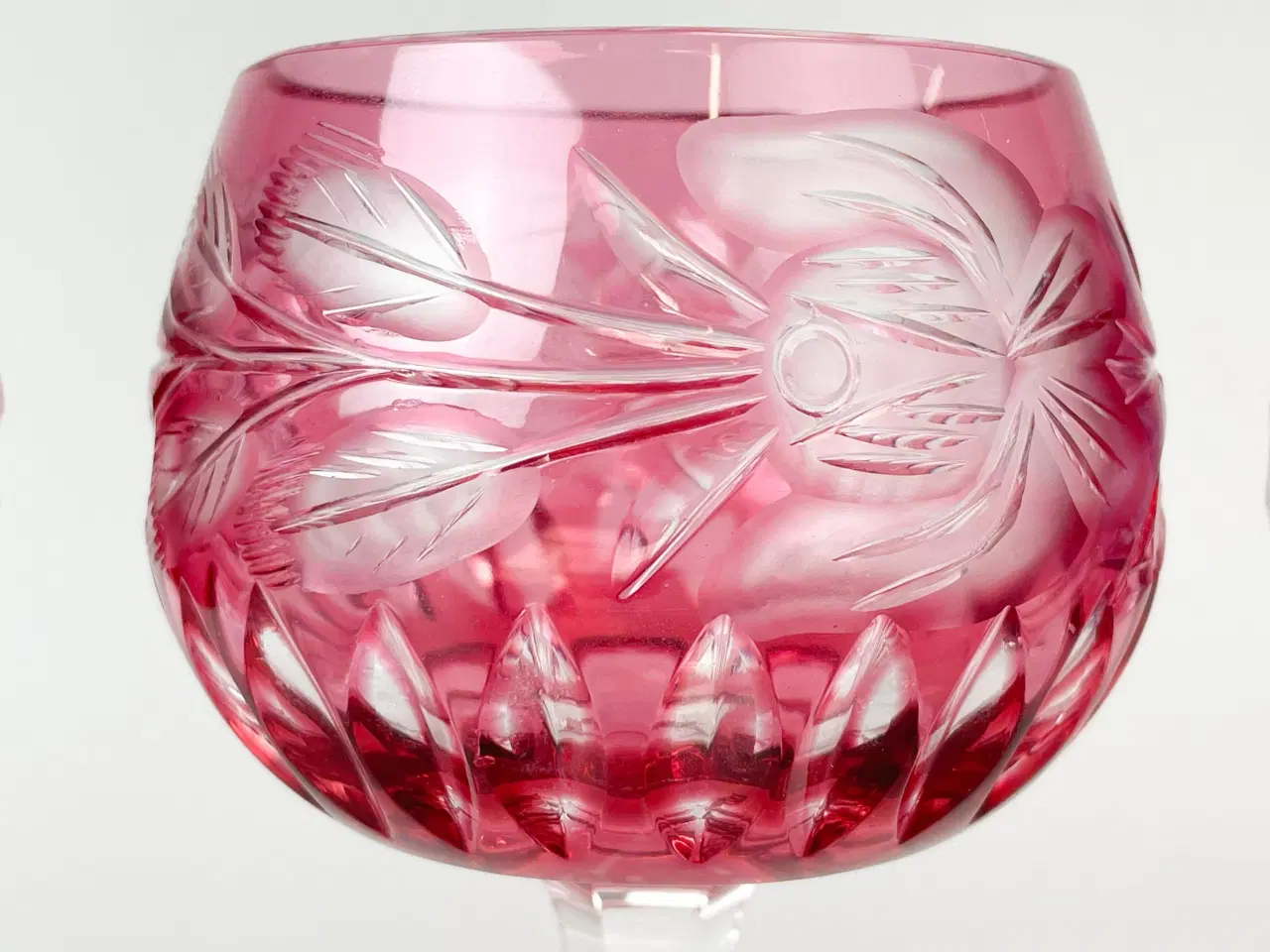 Billede 2 - Høje Bøhmiske rødvinsglas