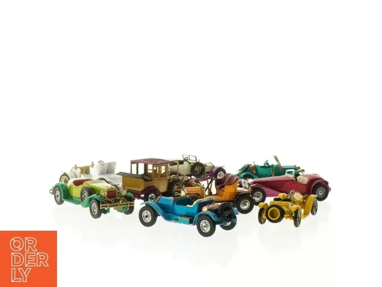 Billede 1 - Samling af vintage modelbiler (9 stk) (str. 9 x 4 cm)