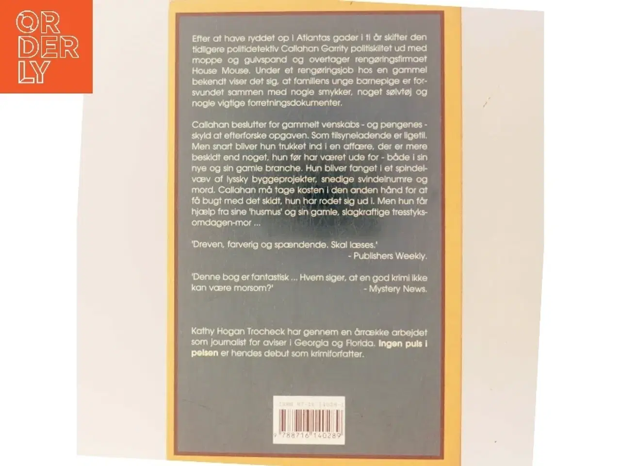 Billede 3 - Ingen puls i pelsen : roman af Kathy Hogan Trocheck (Bog)