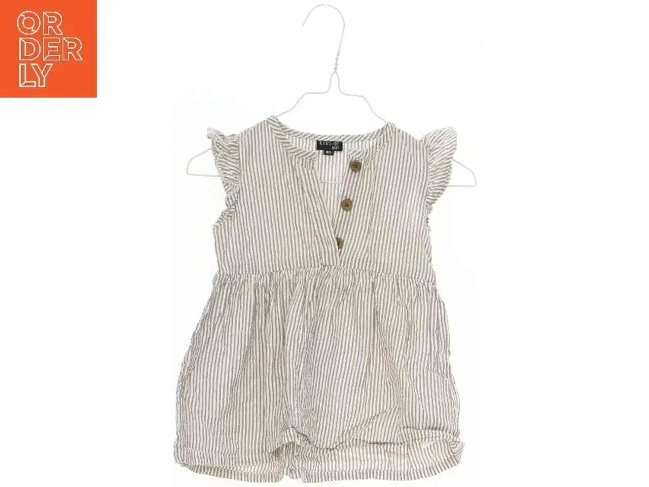 Billede 1 - Børnekjole med striber fra Kids Up (str. 80)