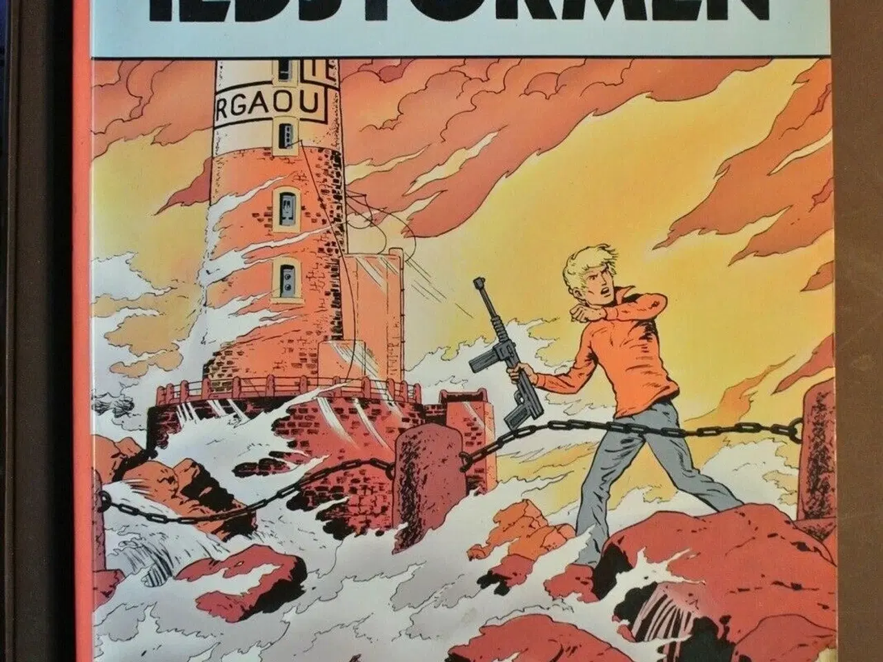 Billede 1 - lefranc 2. ildstormen, Af jacques martin, Tegneser