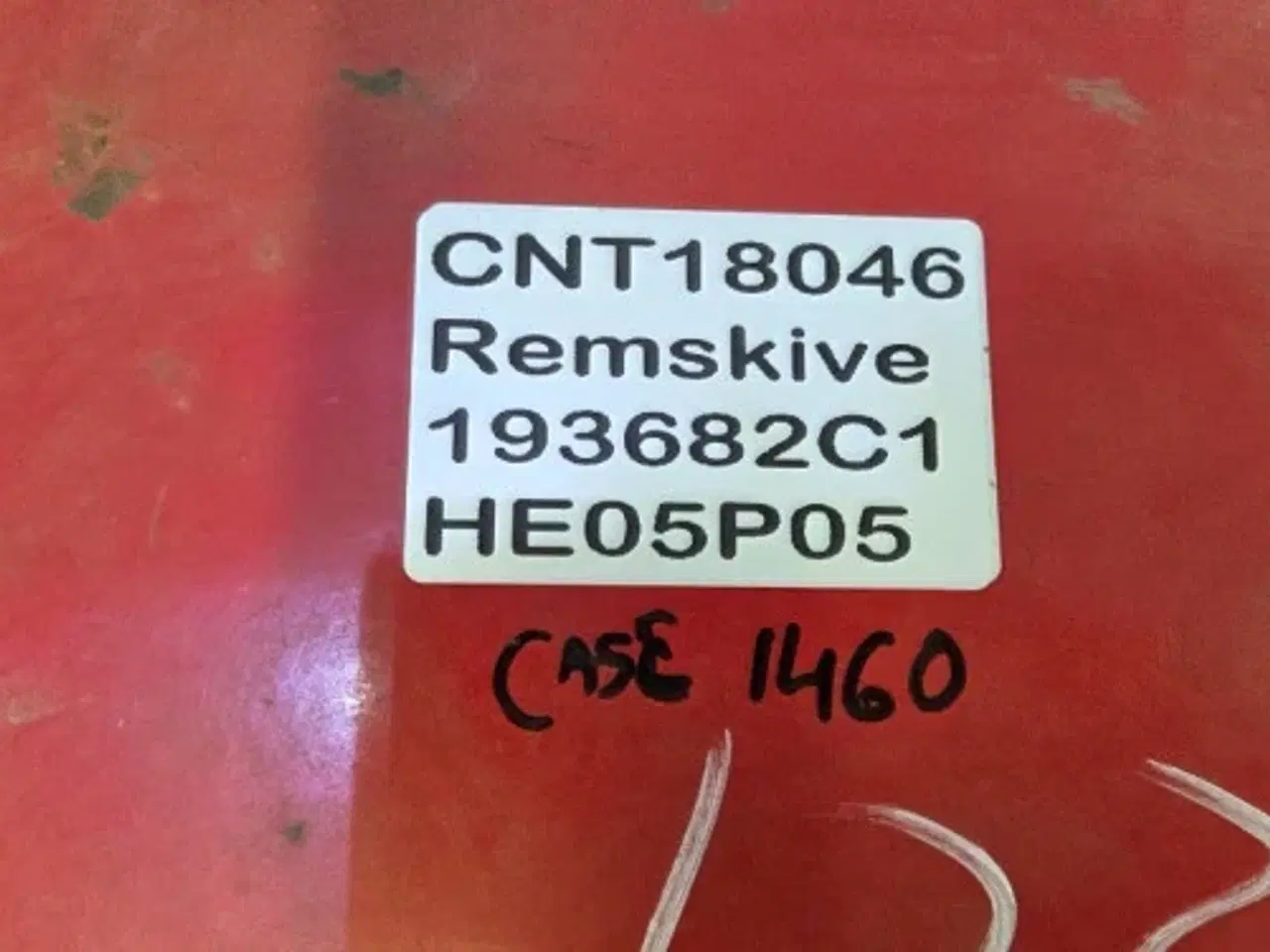 Billede 9 - Case 1460 Remskive 193682C1