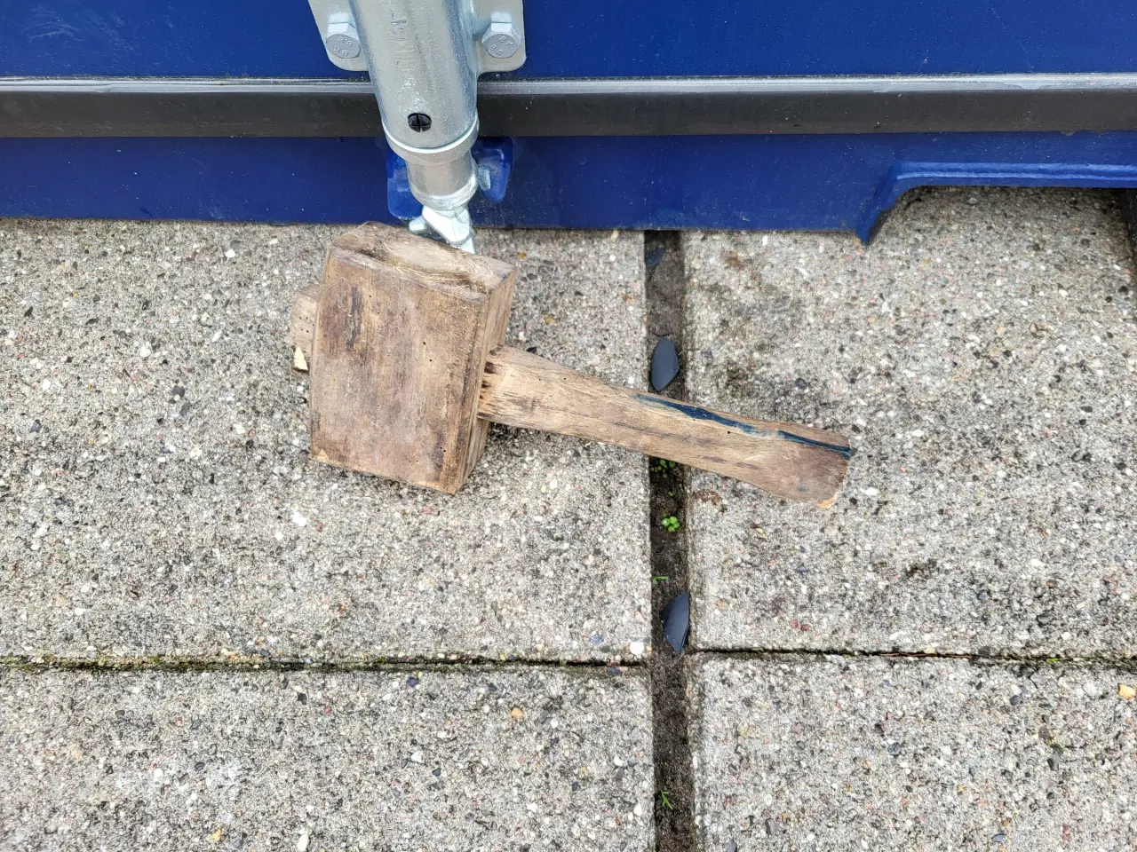 Billede 2 - Træ hammer og cikkel