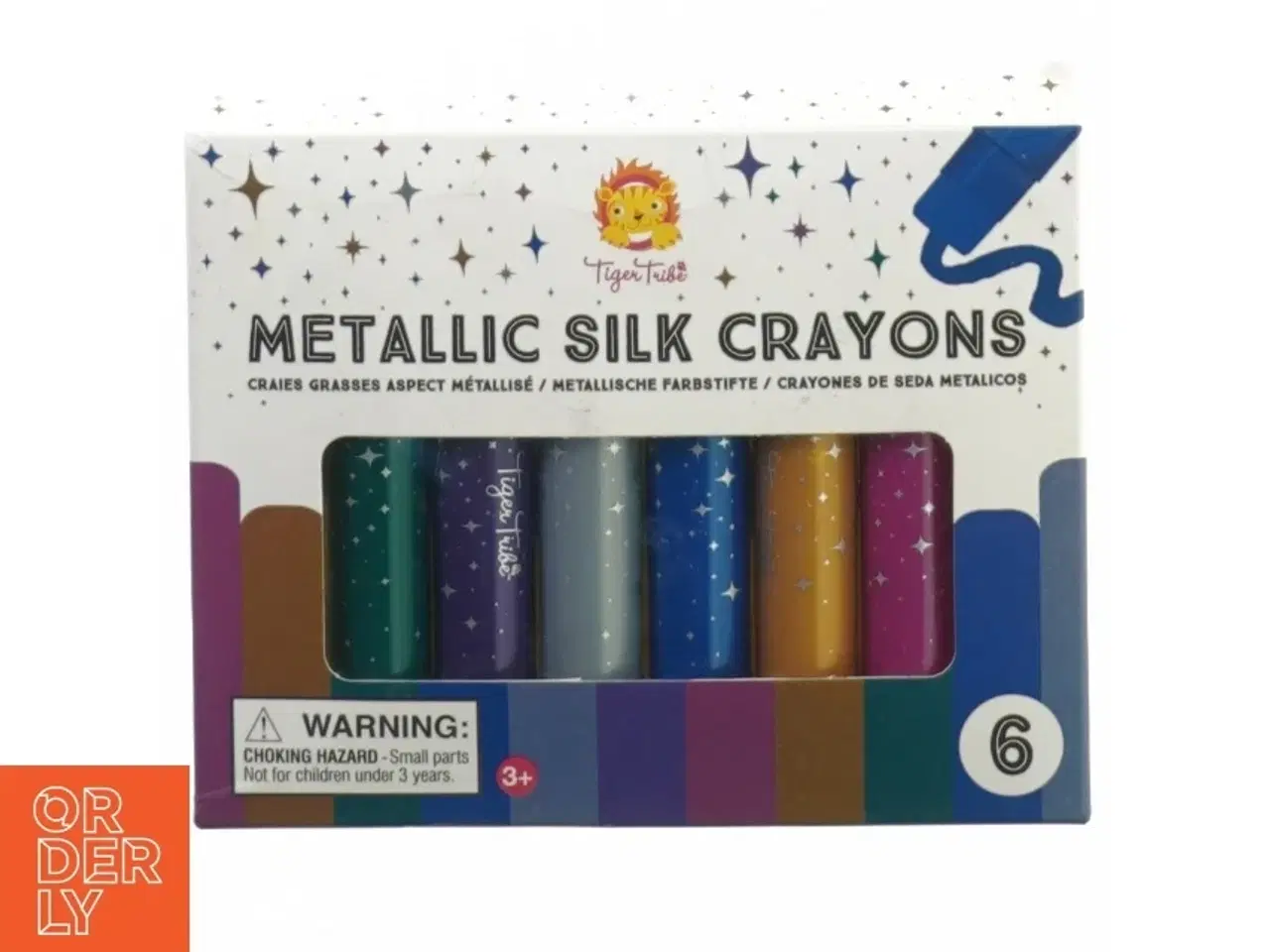 Billede 1 - Metallic silk crayons (str. 17 x 14 cm)