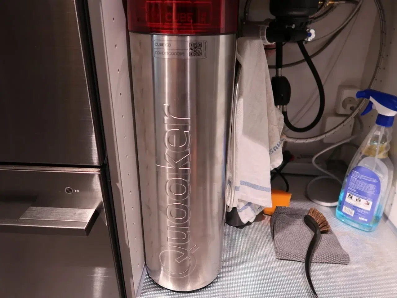 Billede 7 - Armatur QUOOKER med tank QUOOKER CUBE CB, kulsyrepatron m.m.