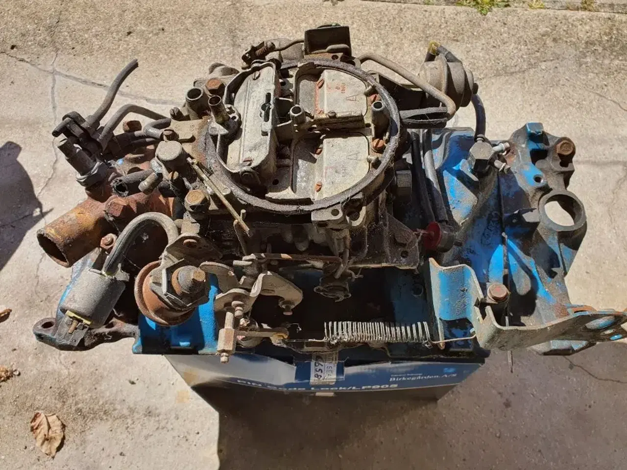 Billede 1 - Motordele til amerkanerbil