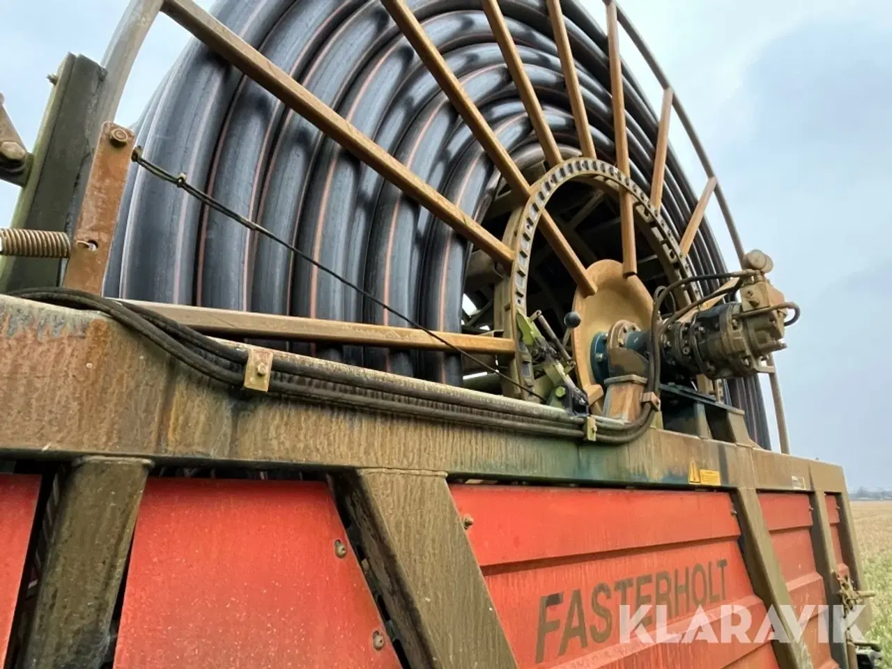 Billede 10 - Vandingsmaskine Fasterholt FM480 Hydro med 110x700 meter slange