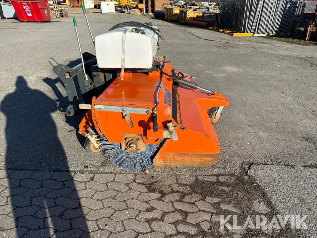 Billede 4 - Kost Tuchel Profi 660-230 med vand og opsamling