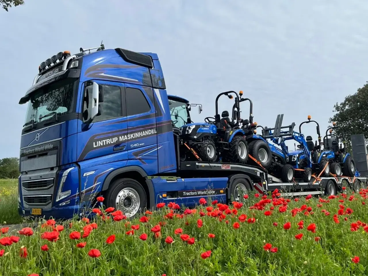 Billede 18 - New Holland M100 Med frontlift og turbo