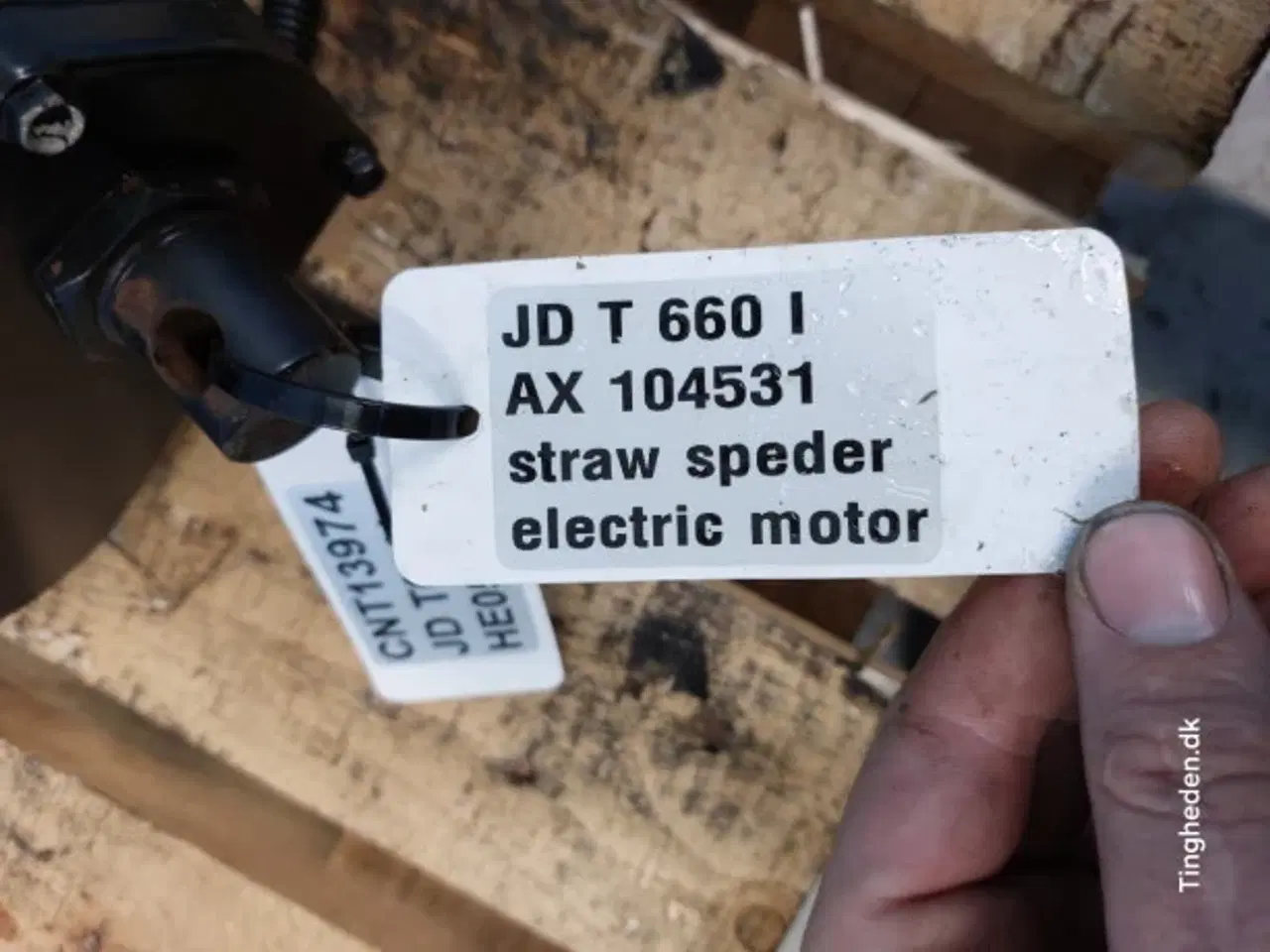 Billede 2 - John Deere T660i Electric Motor AX104531