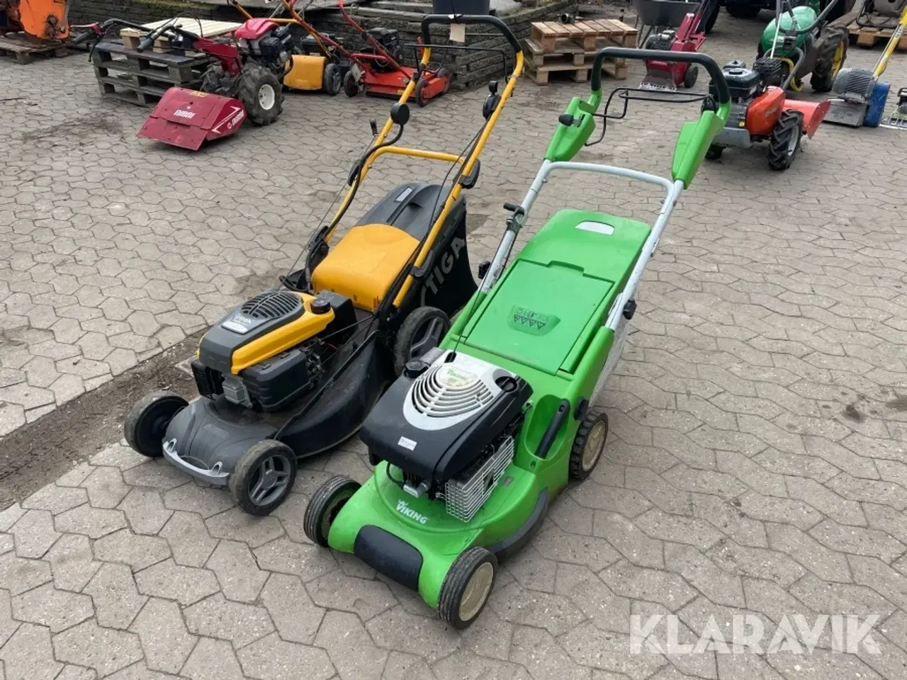 Billede 1 - Græsslåmaskine Viking & Stiga St55 + Mb545