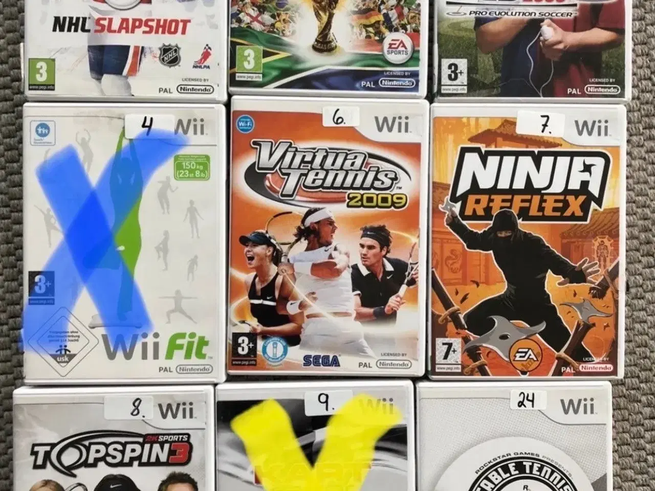 Billede 1 - Wii spil og Tilbehør