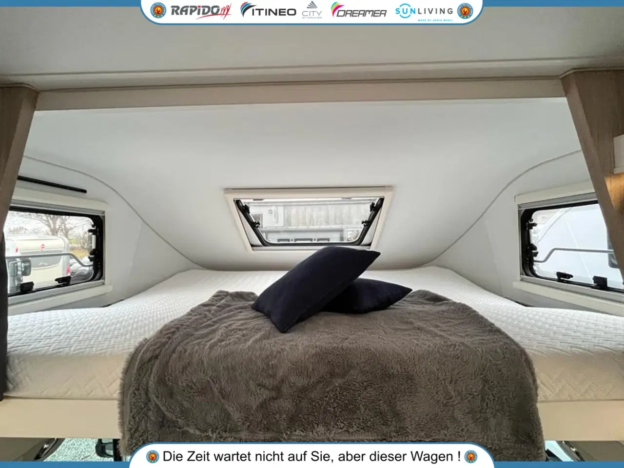 Billede 8 - SunLiving A 70DK # Gebrauchtfahrzeug # Etagenbett#