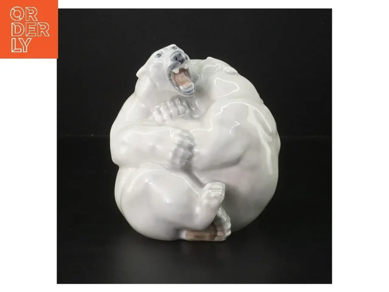 Billede 1 - Porcelænsfigur af isbjørn fra Royal Copenhagen (str. 15x15 cm)