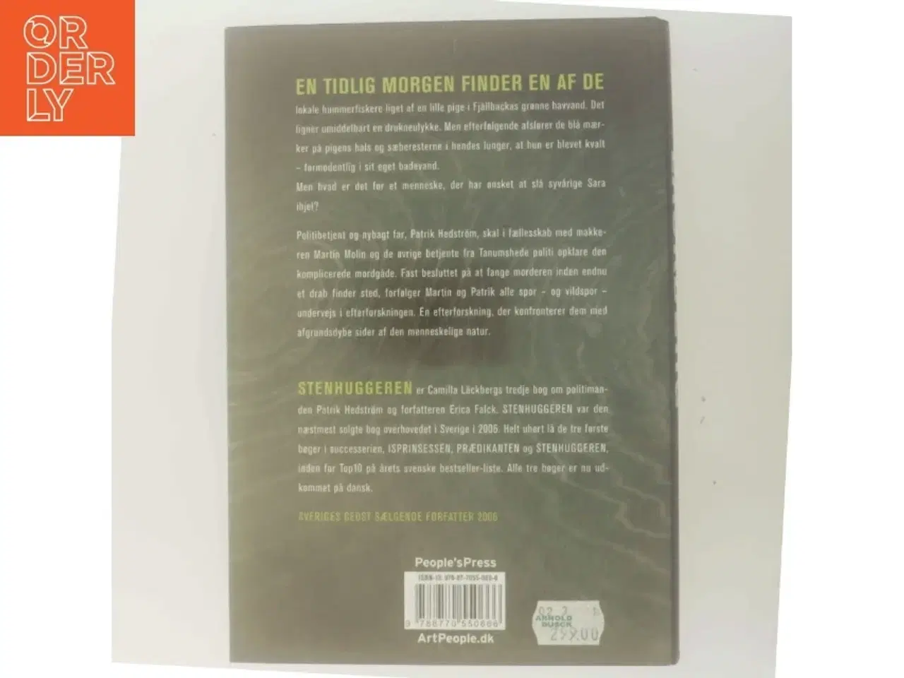 Billede 3 - Stenhuggeren Camilla Läckberg