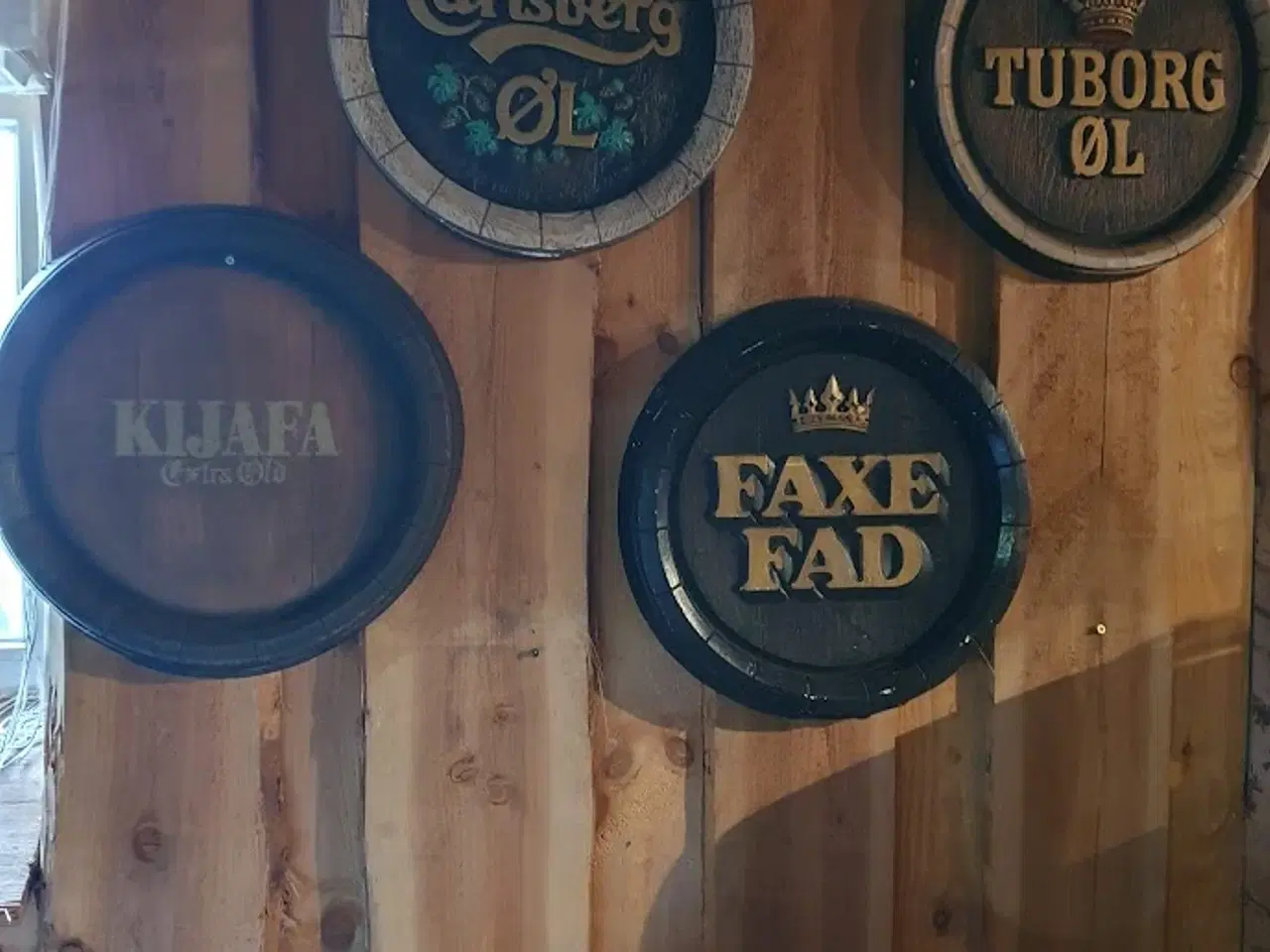 Billede 1 - Retro Ølskilt - "øltøndebund" skilt .  