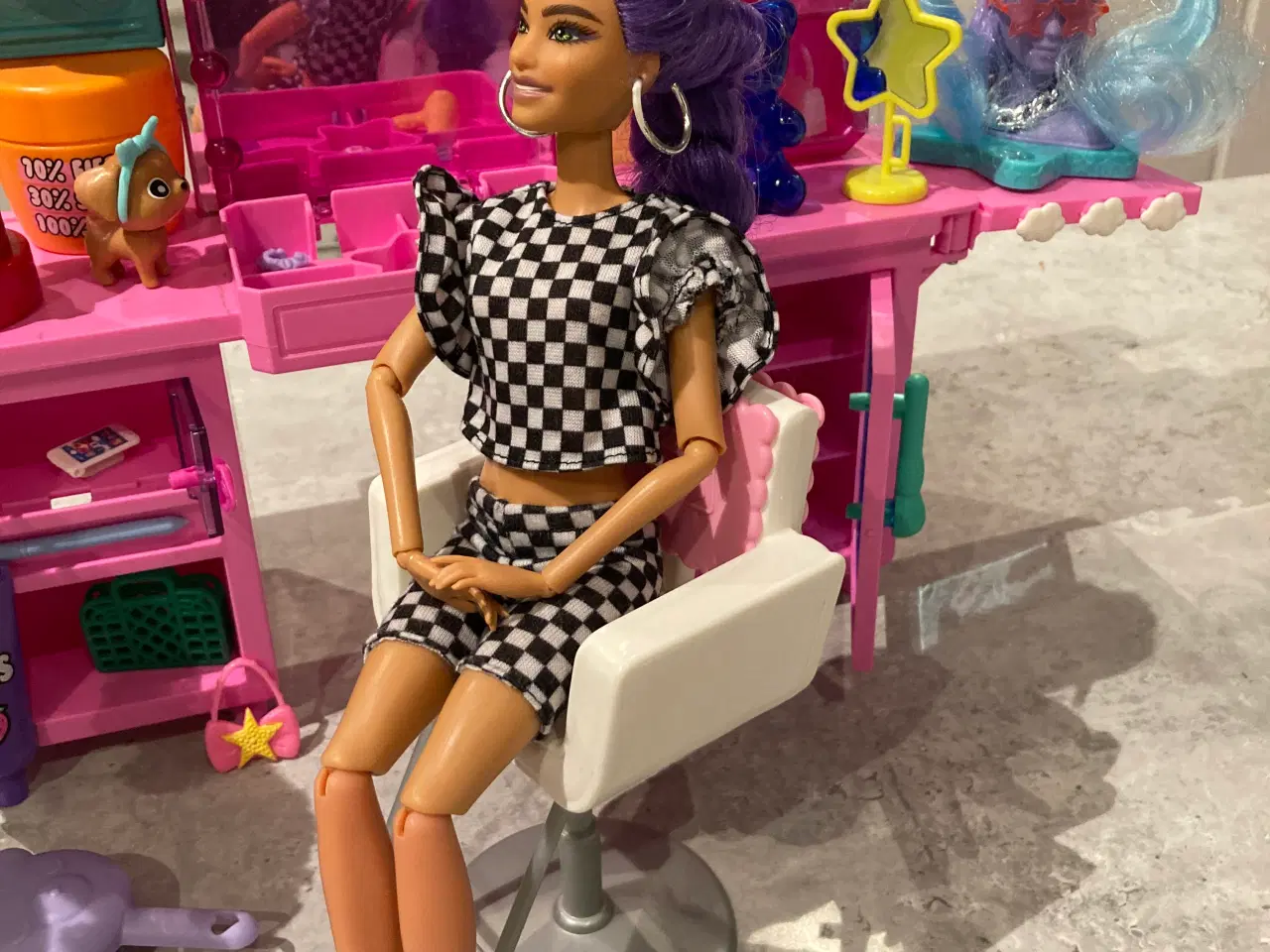 Billede 6 - Barbie Extra dukke og legesæt