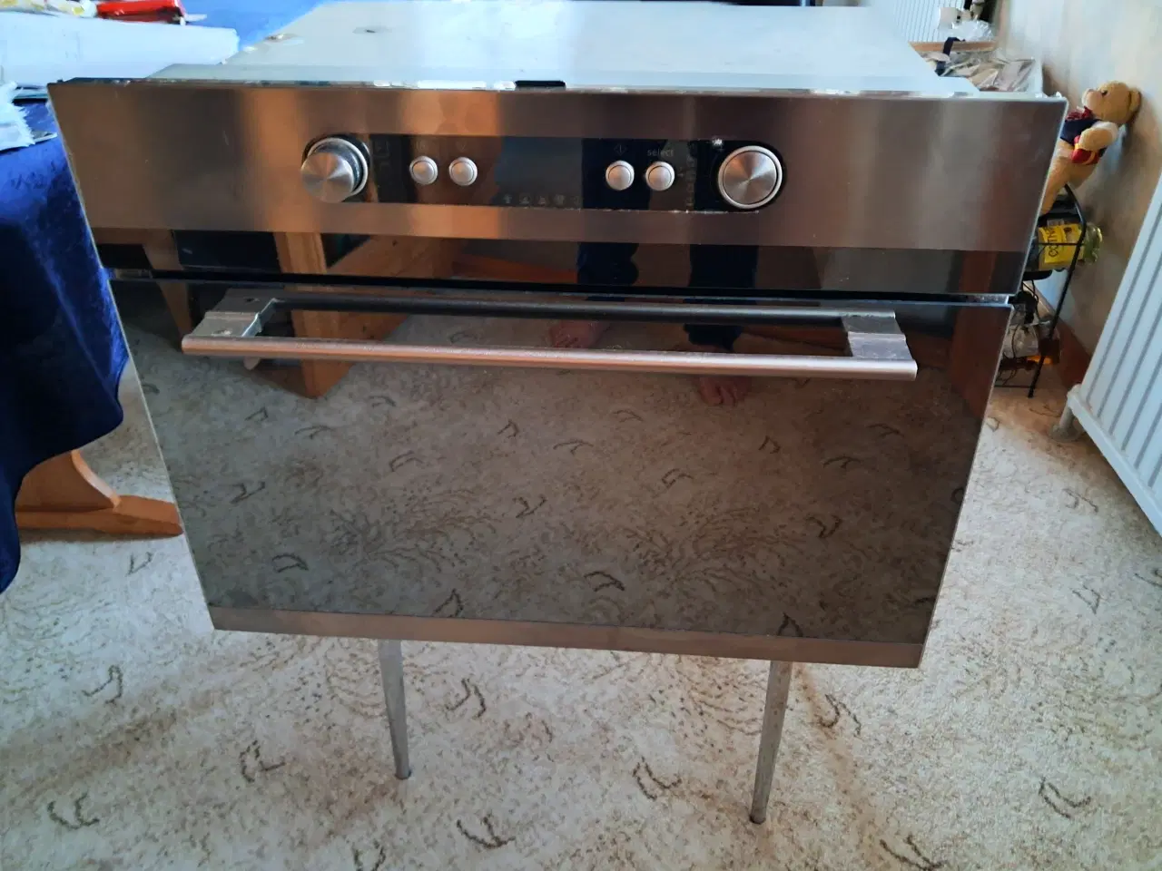 Billede 4 - Indbyggenings ovn fra Blomberg i stål