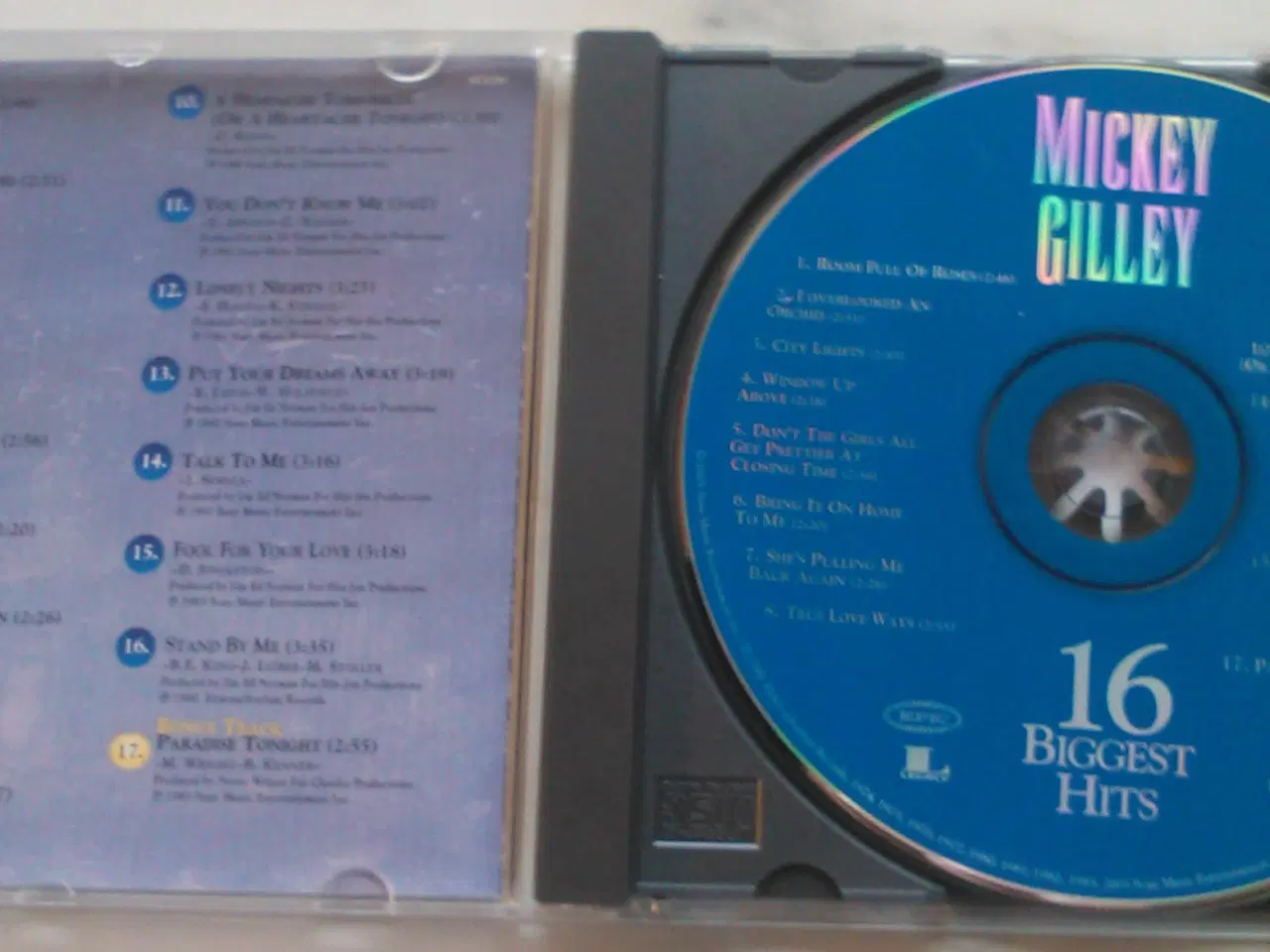 Billede 3 - Mickey Gilley: 16 Biggest Hits  