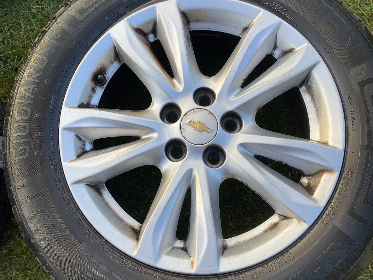 Billede 4 - Charvolet  alufælge med sommerdæk 