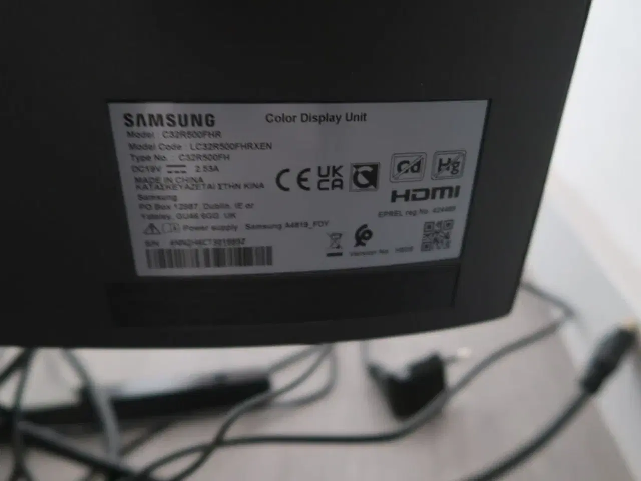 Billede 5 - Samsung C32R500FHR 32" + keyboard & mus
