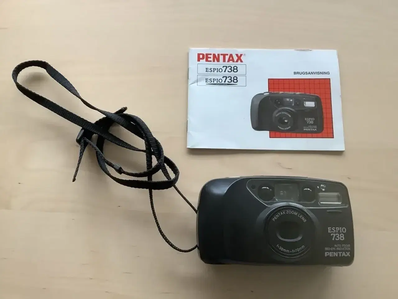 Billede 3 - Pentax Espio 738 med 38-70mm zoom Analog kamera