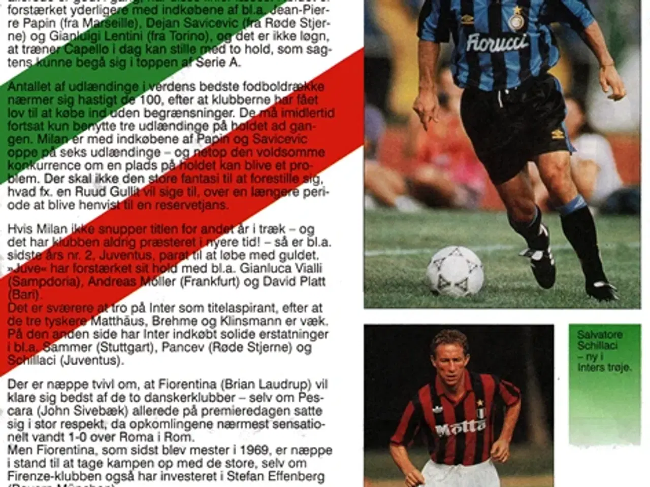 Billede 2 - Italiensk Top Fodbold 1992-93