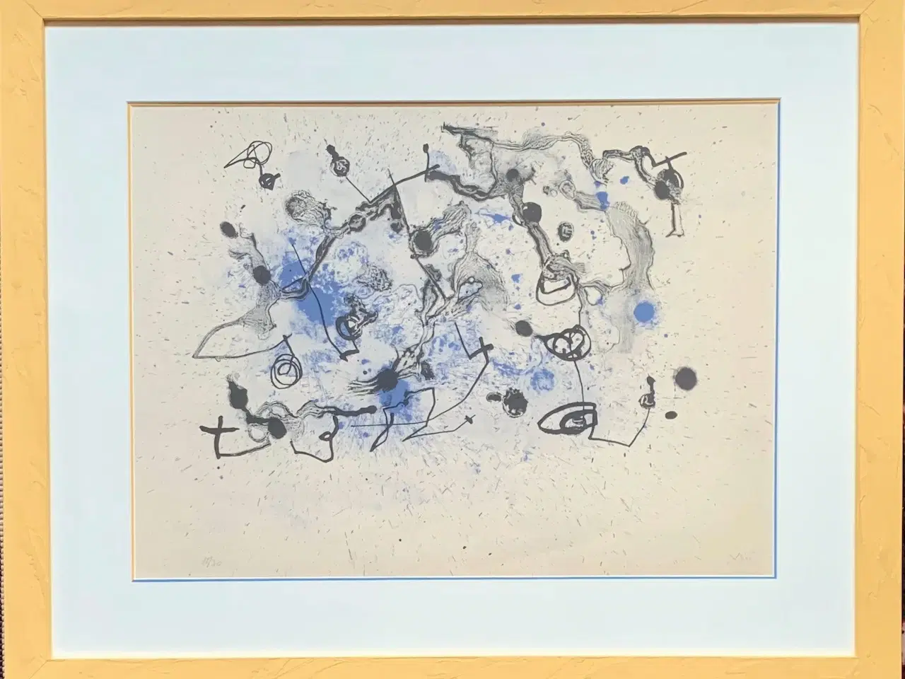 Billede 1 - Miró litografi i 30 eks.