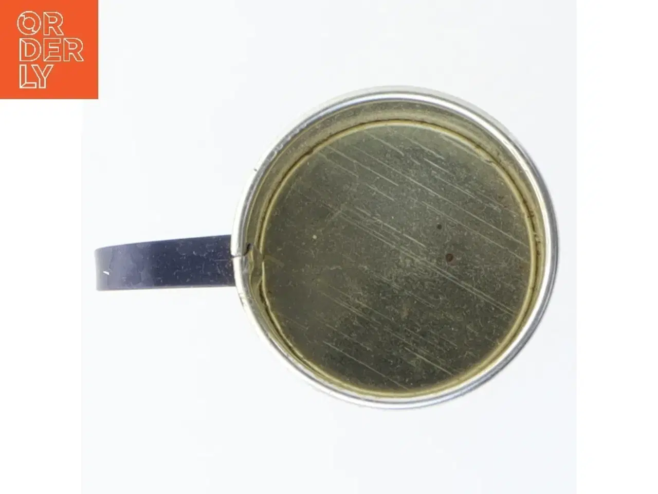 Billede 2 - Irma retro .Lille dekorativ blikkrus (str. Ø 4 cm længde 4 cm)