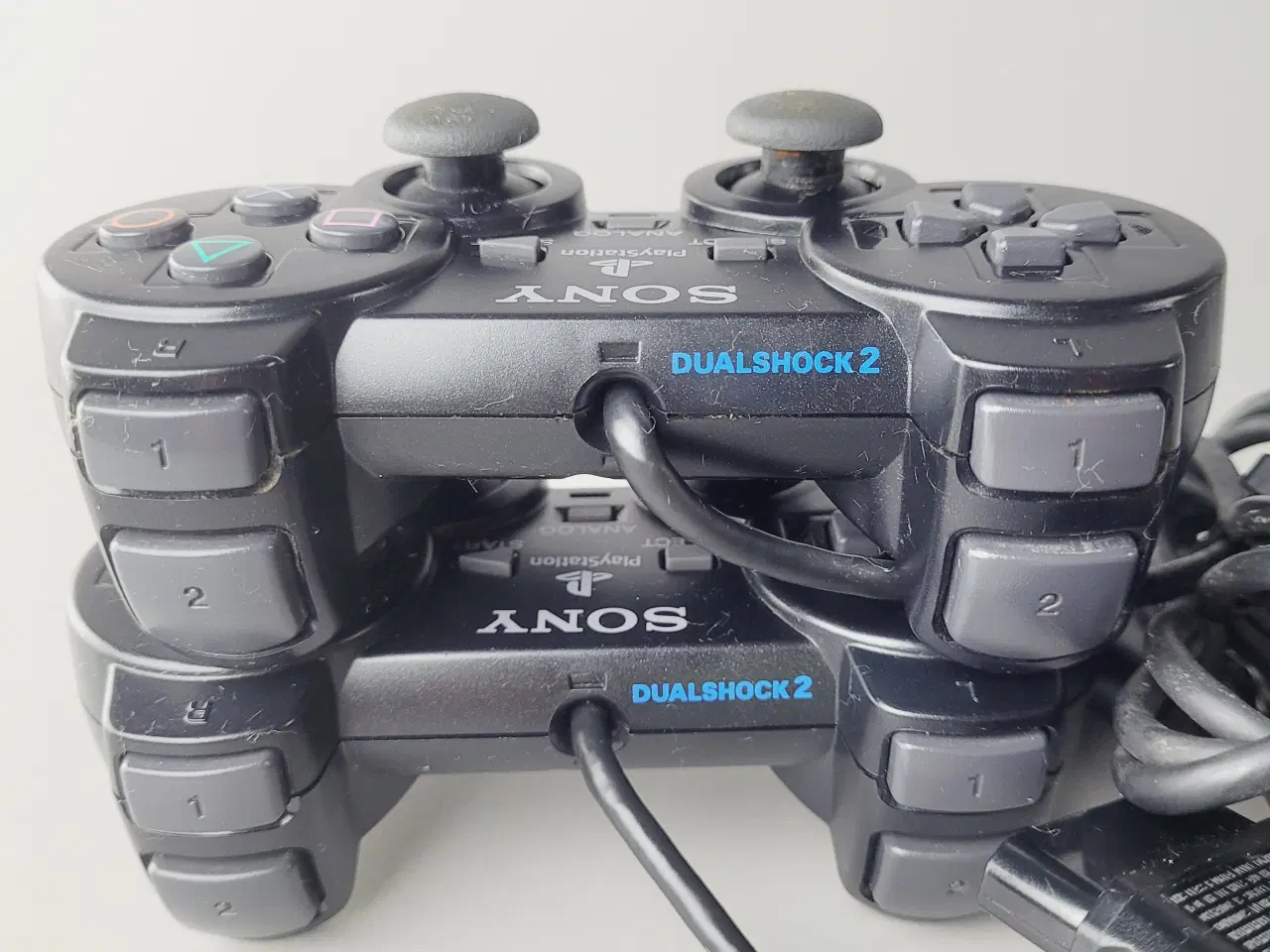Billede 4 - ⭐2 stk. Originale Sony PS2 Controllere (DualShock)
