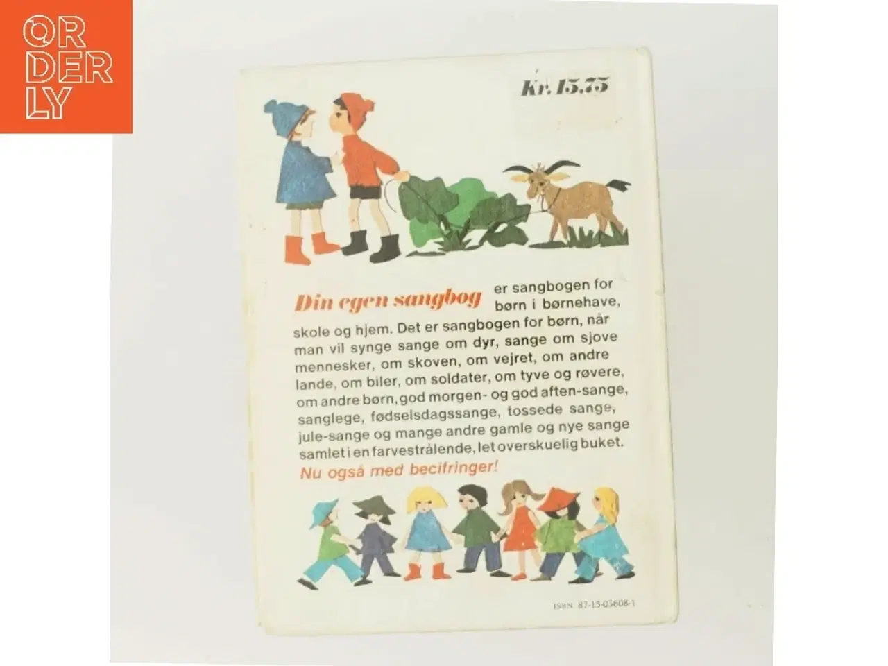 Billede 3 - Din egen sangbog af Illustreret af Kirsten Agersted (Bog)