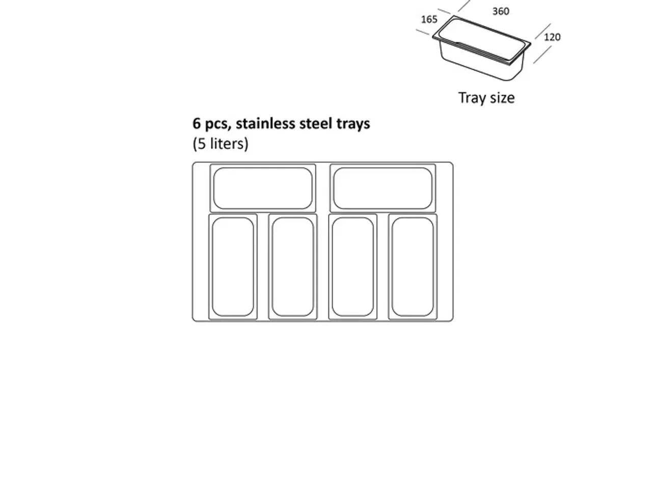Billede 7 -  Isdisk / Isfryser SIC6WB – 1270 x 1080 x 838 mm