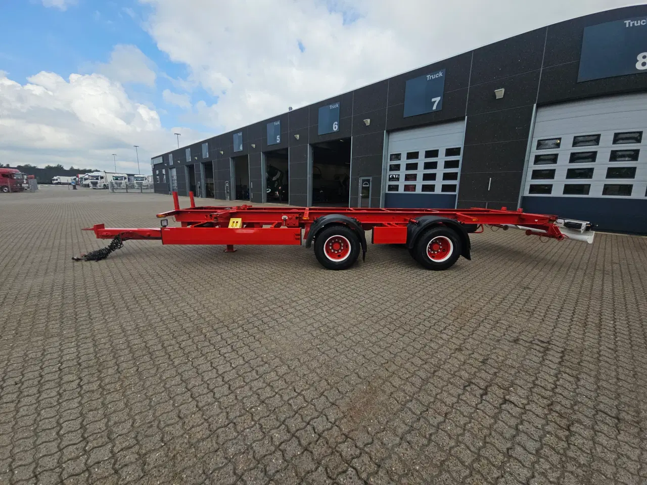 Billede 2 - Krone 2 Aksl. Kærre, Veksellad-Container